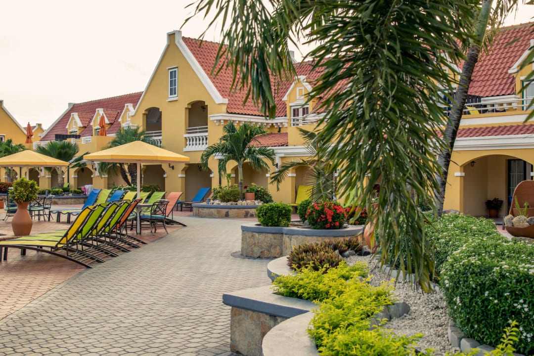 Gartenanlage Amsterdam Manor Beach Resort
