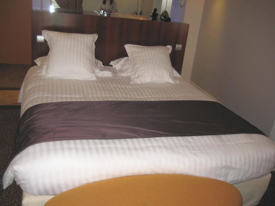 Doppelbett Hotel Ampère
