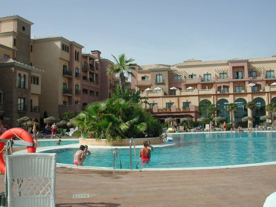 Aussenansicht Hotel Blick vom Pool Barceló Punta Umbría Mar