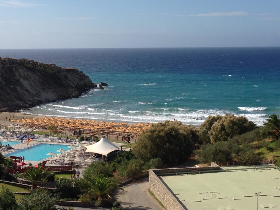 ...heute  hohe Wellen Atlantica Mikri Poli Crete