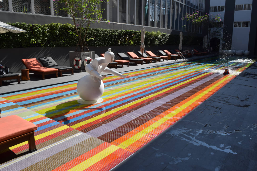Outdoor-Pool ibis Styles Bangkok Khaosan Viengtai