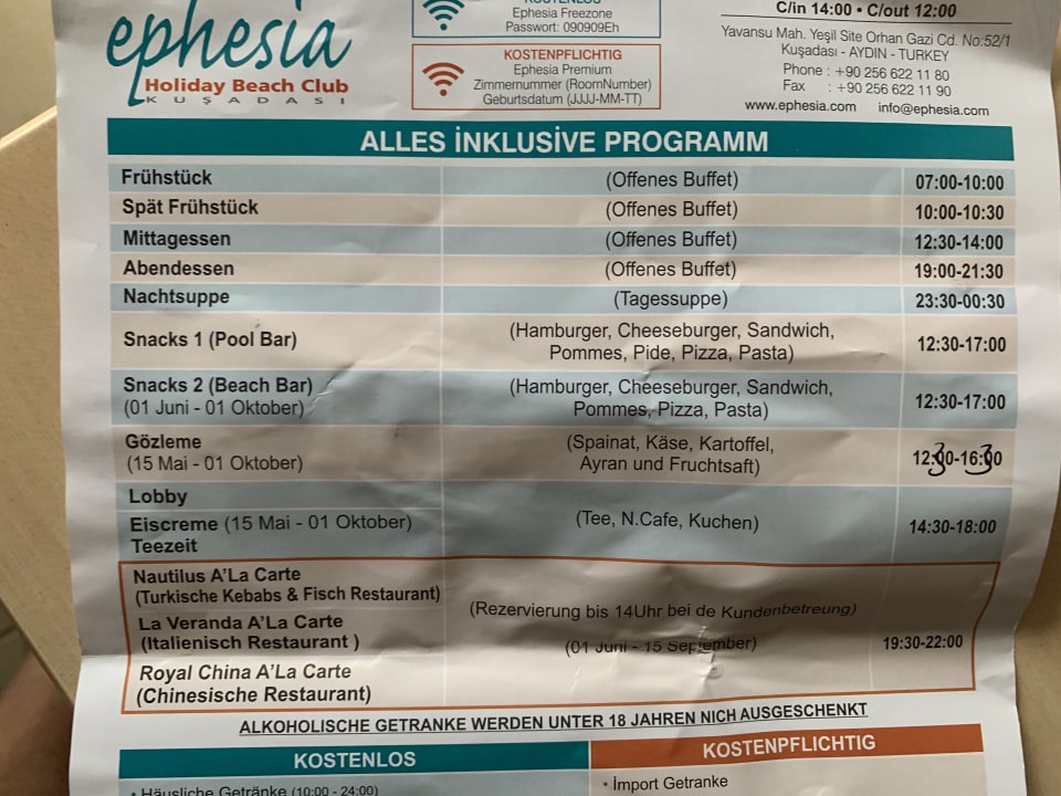 Sonstiges Ephesia Holiday Beach Club