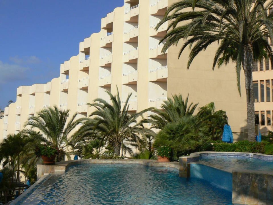 Blick vom oberen Pool Corallium Dunamar by Lopesan Hotels