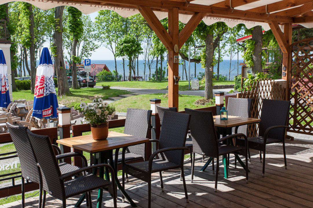 Taras z widokiem na morze Nawigator Spa