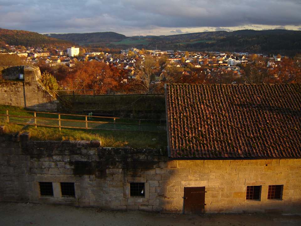 Ausblick JUFA Hotel Festung Rosenberg Kronach