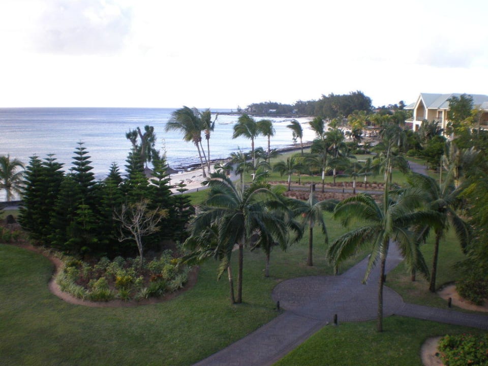 Garten vom Zimmer aus Le Meridien Ile Maurice