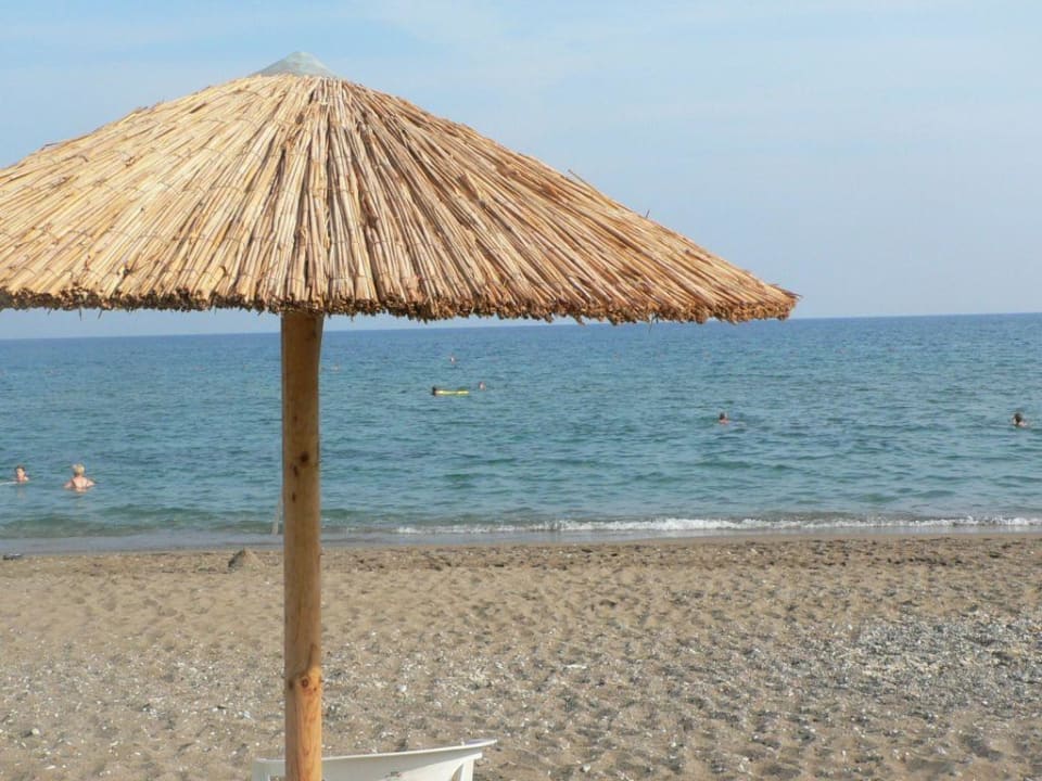 Blick aufs Meer... Hotel Calypso Beach