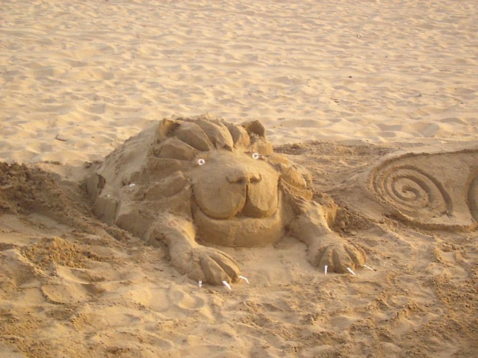 Was man mit Sand alles machen kann  MUR Hotel Faro Jandia & Spa Fuerteventura