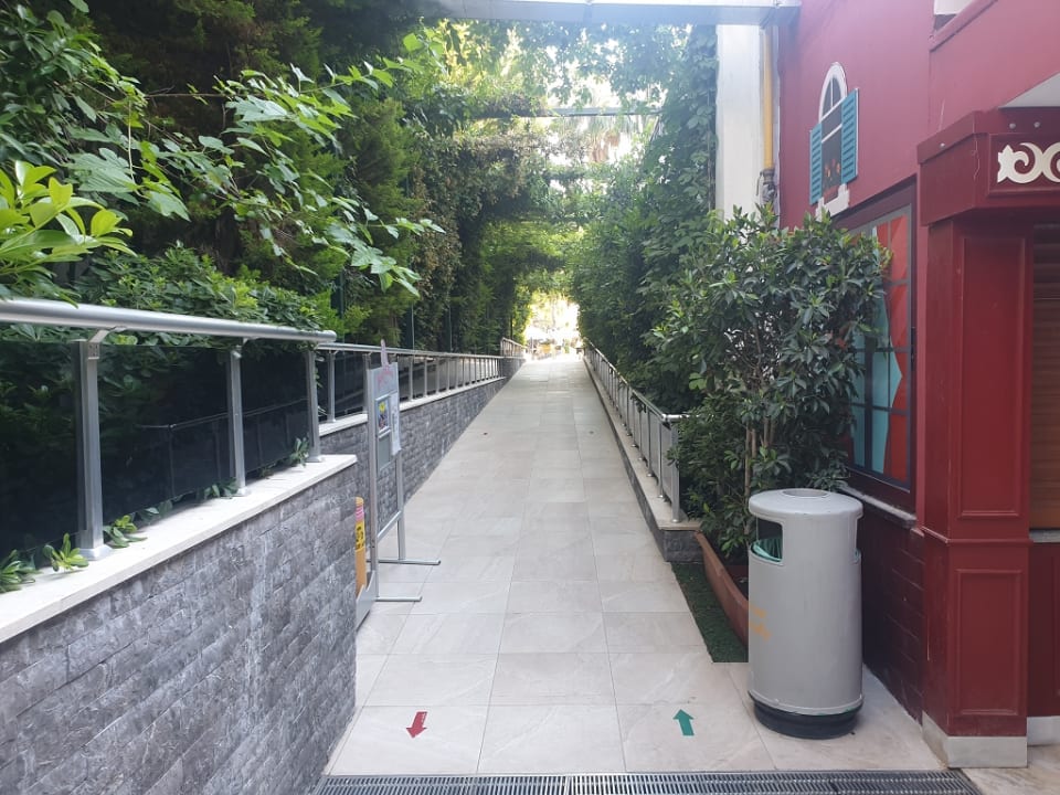 Gartenanlage Hane Family Resort