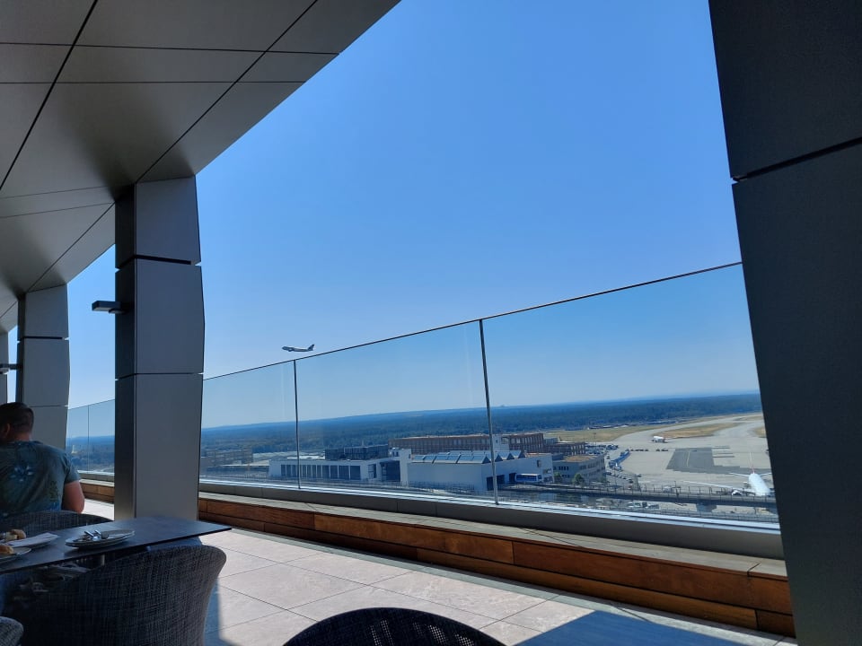 Ausblick b'mine Hotel Frankfurt Airport