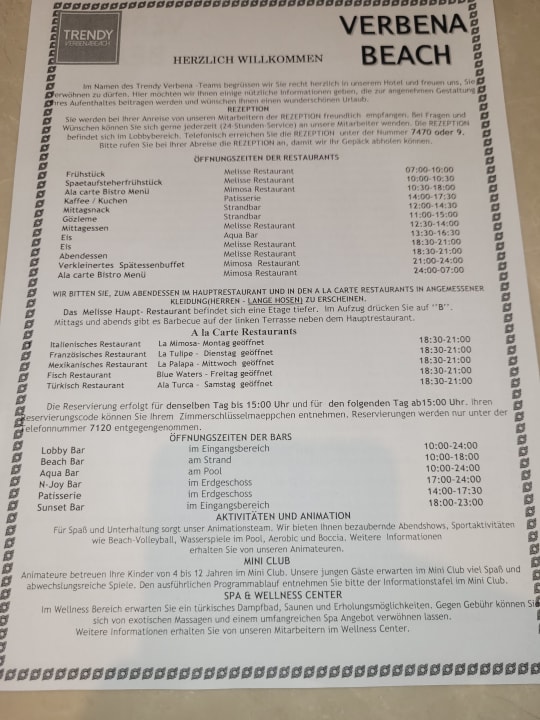 Gastro Sentido Trendy Verbena Beach