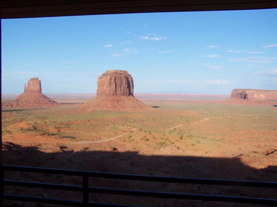 Blick vom Balkon The View Hotel