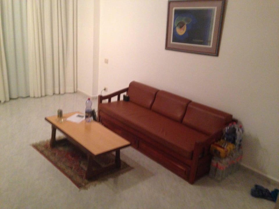 Wohnzimmer mit Couch Hotel Europalace