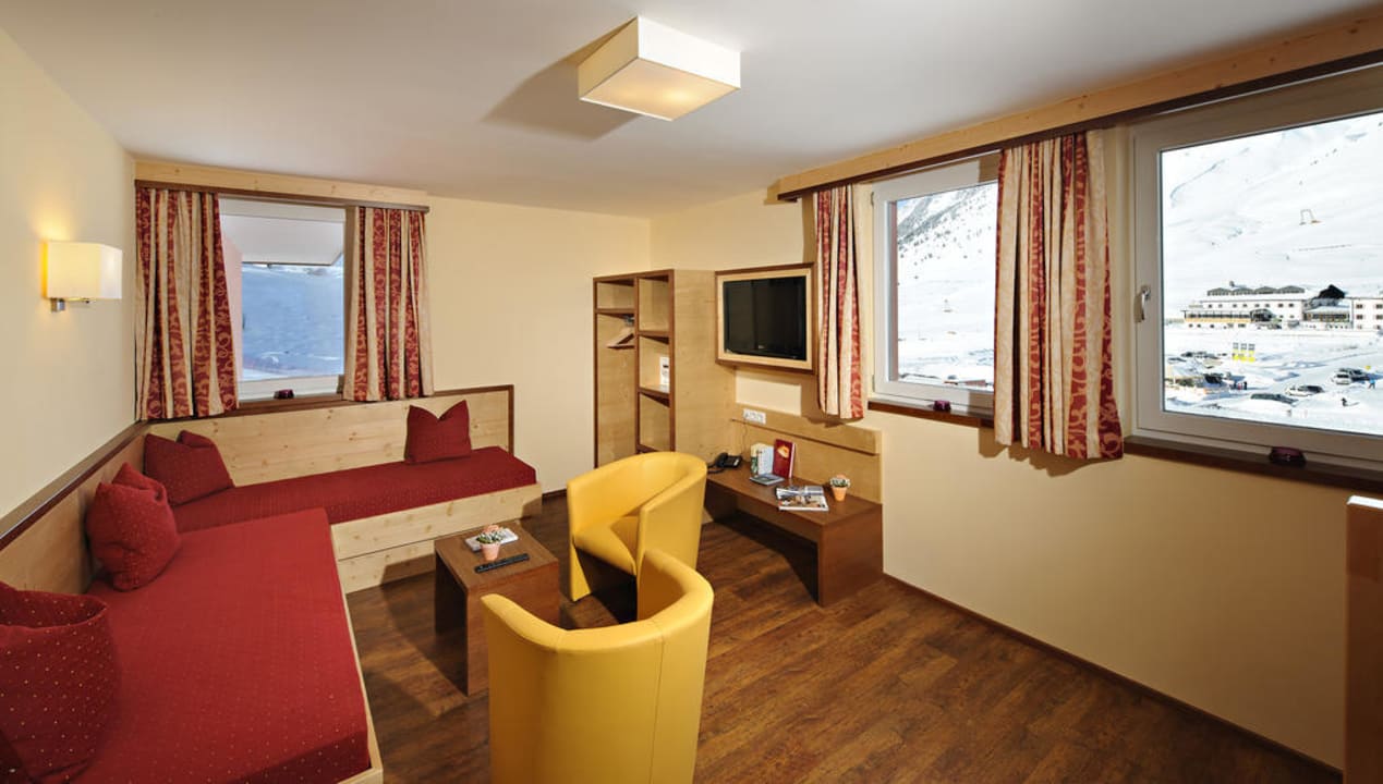 Doppelzimmer / Wohnzimmer Alpenrose