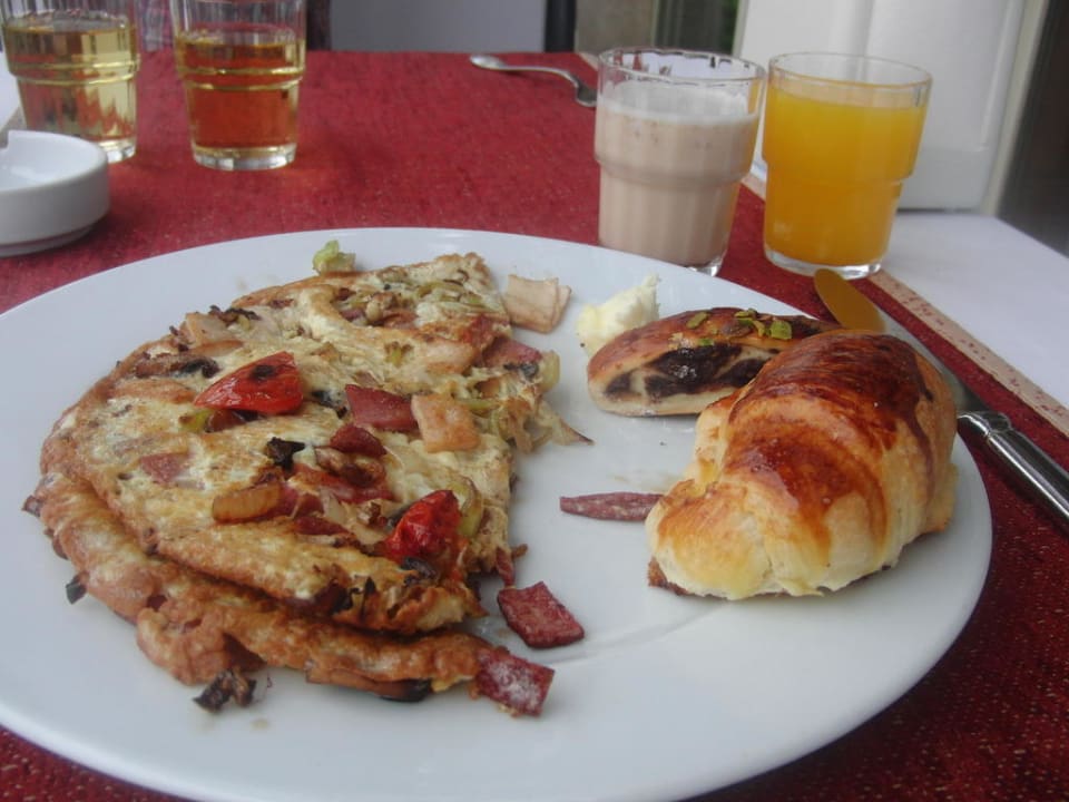 Omelette frisch machen lassen Hotel Delphin Diva