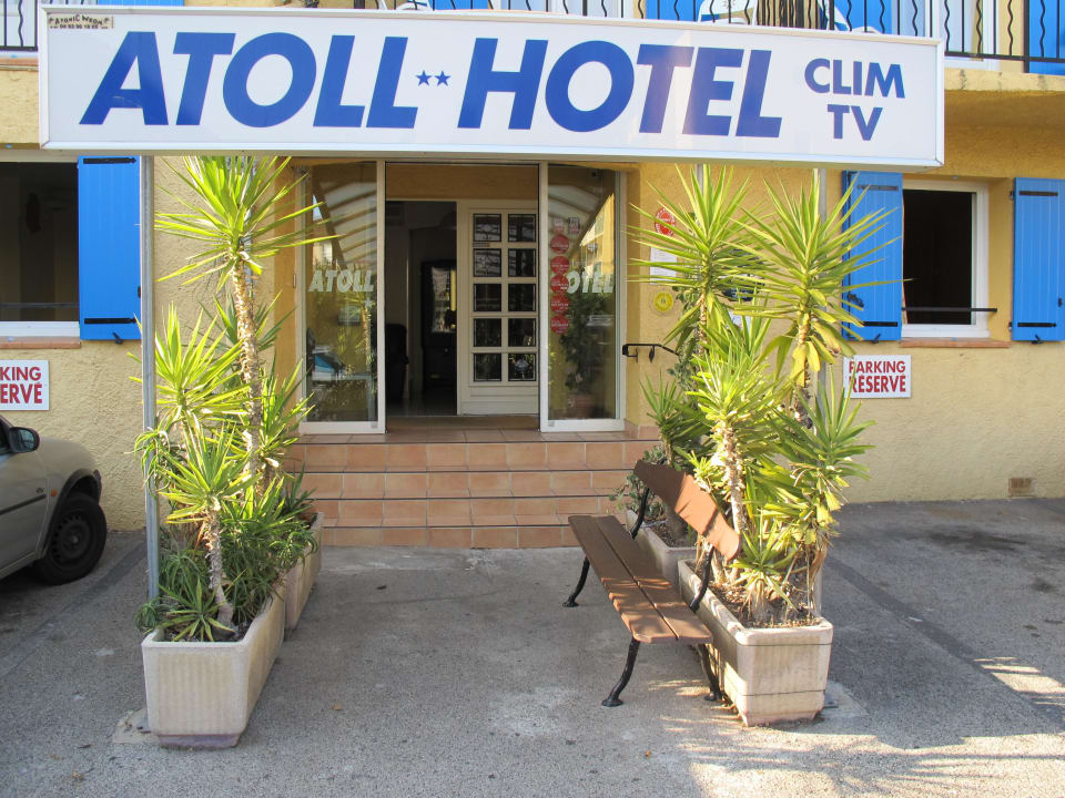Entrée de l'hôtel Hotel Atoll