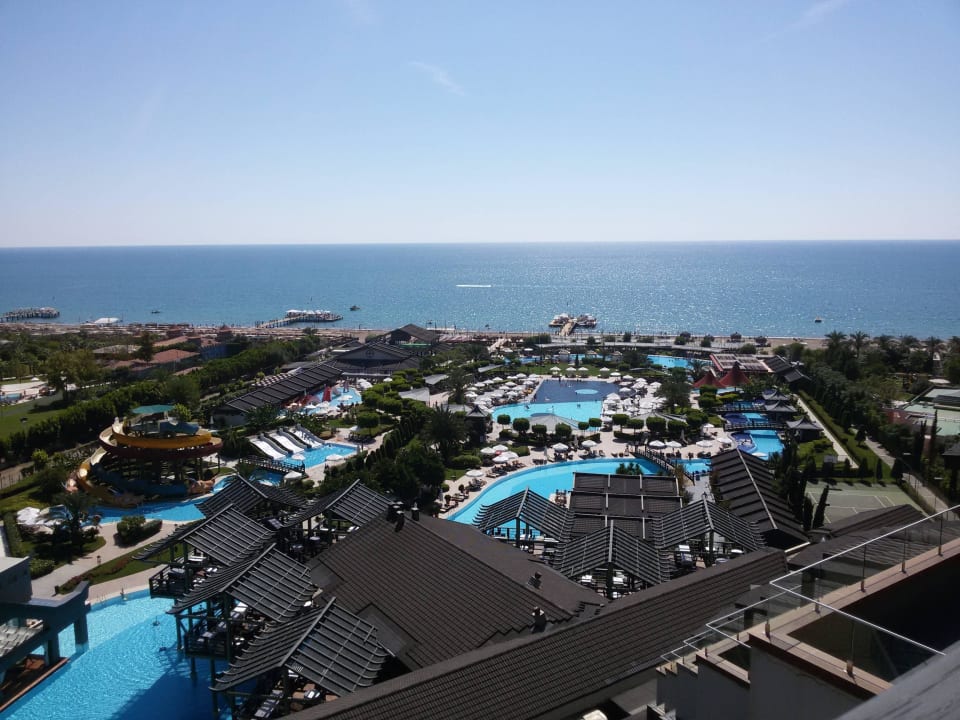 Ausblick aus Zimmer 1712 Limak Lara Deluxe Hotel & Resort