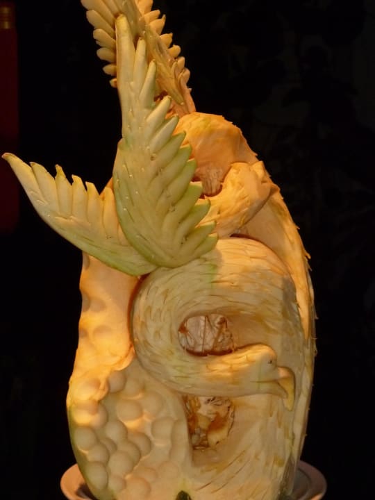 So kann Gemüse auch aussehe Kuramathi Maldives