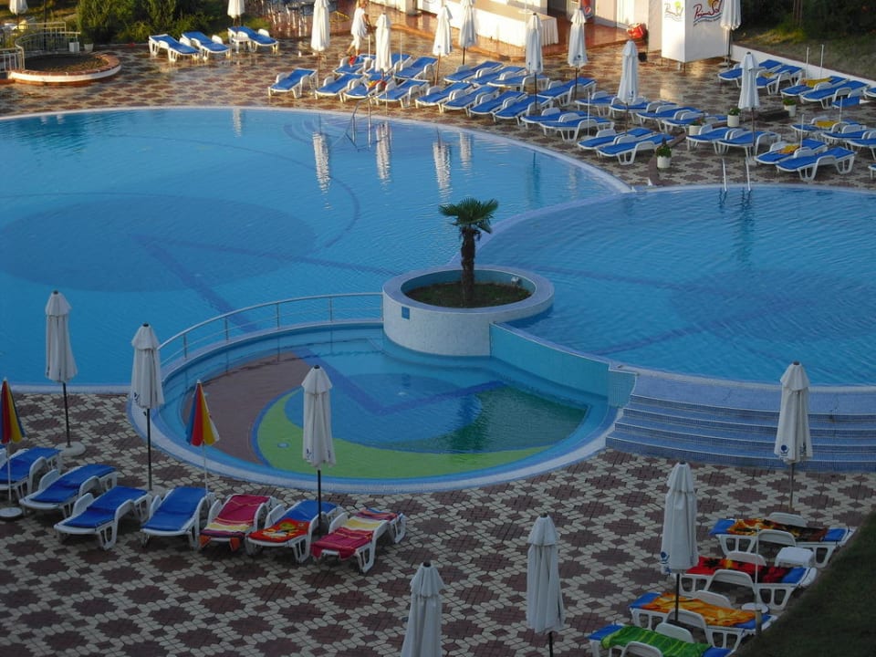 Blick vom Balkon Hotel Sineva Beach