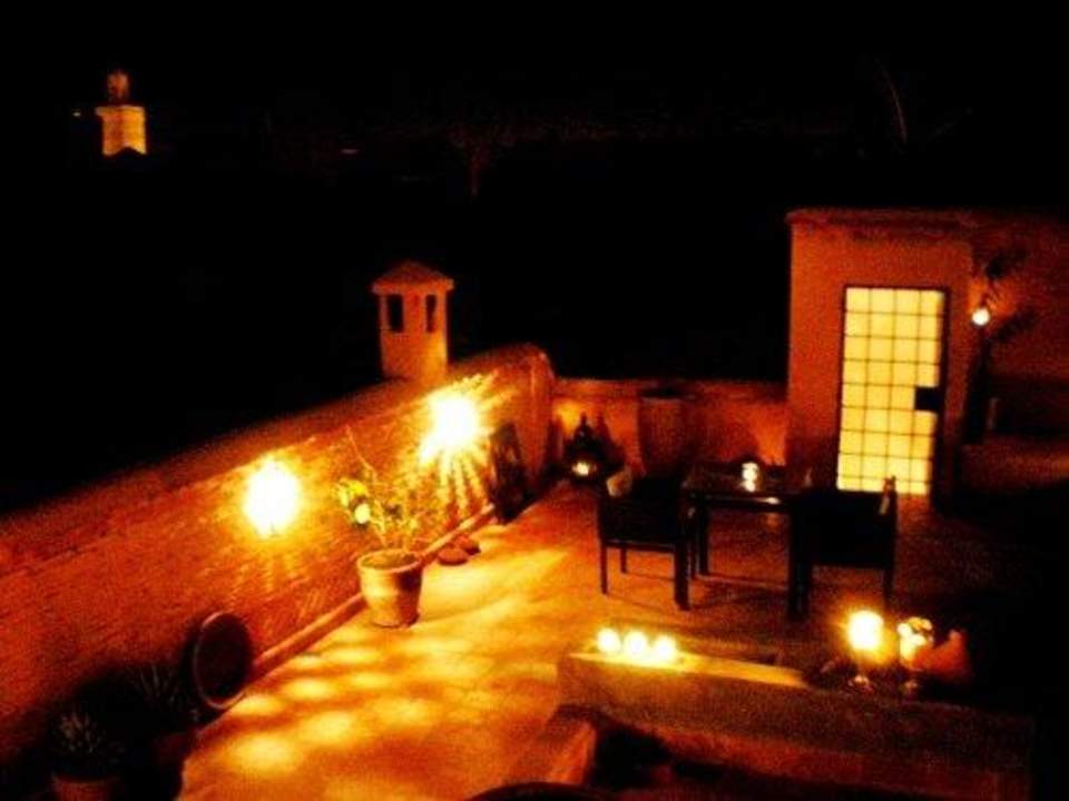 La terrasse de nuit Riad Zahr, It's so easy