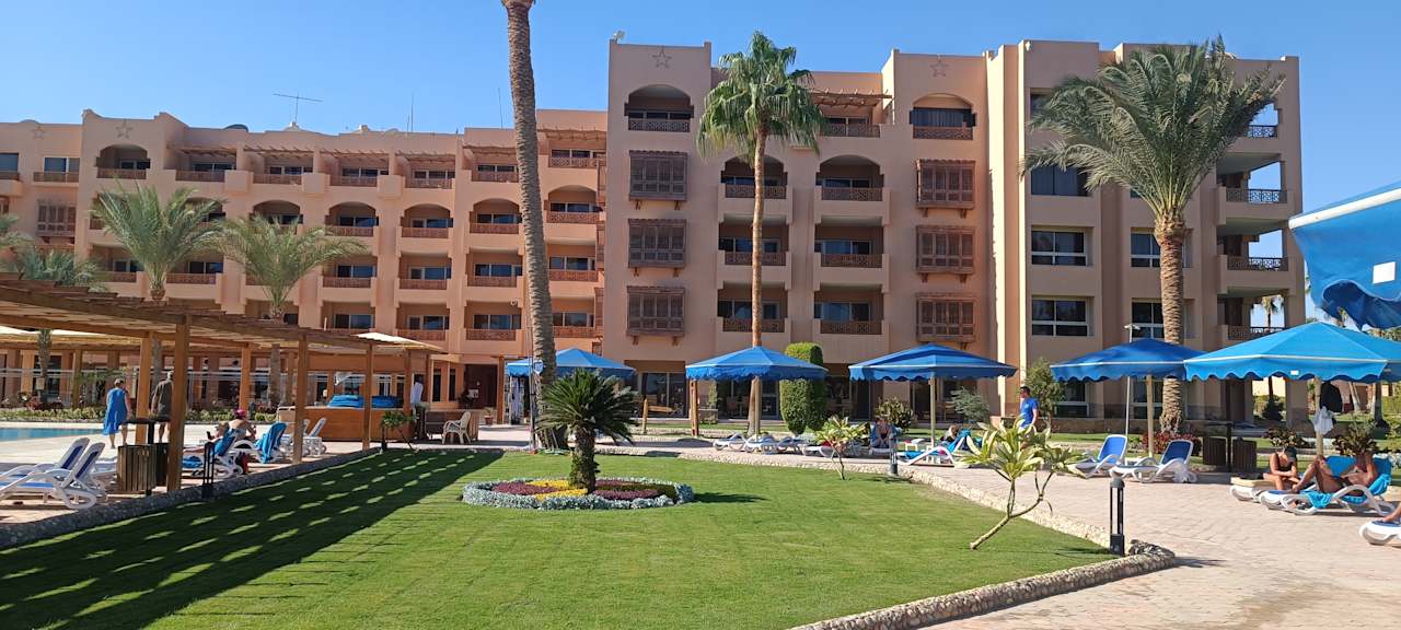 Gartenanlage Continental Hotel Hurghada