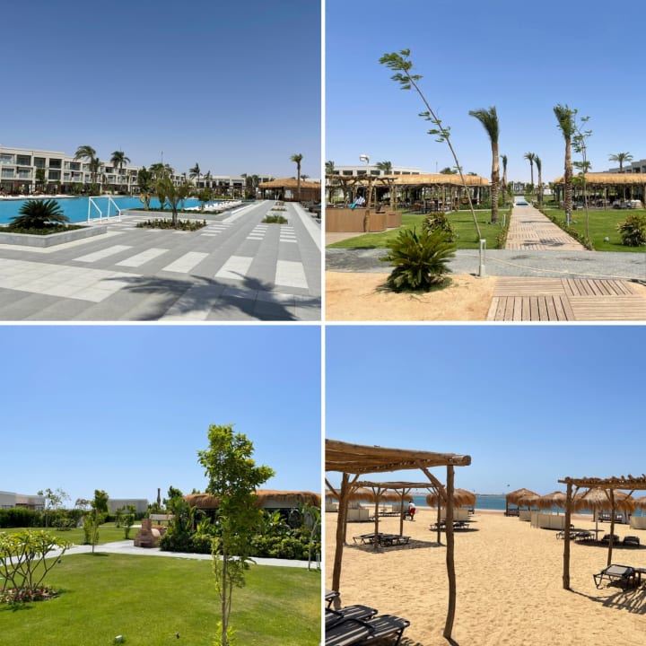 Gartenanlage Steigenberger Resort Ras Soma