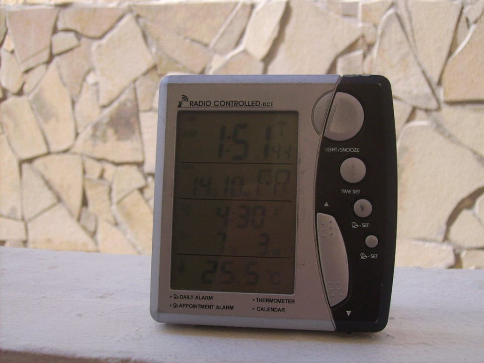 Unglaublich am 14.10 noch 25,5 Grad Pension Maria Eugenia