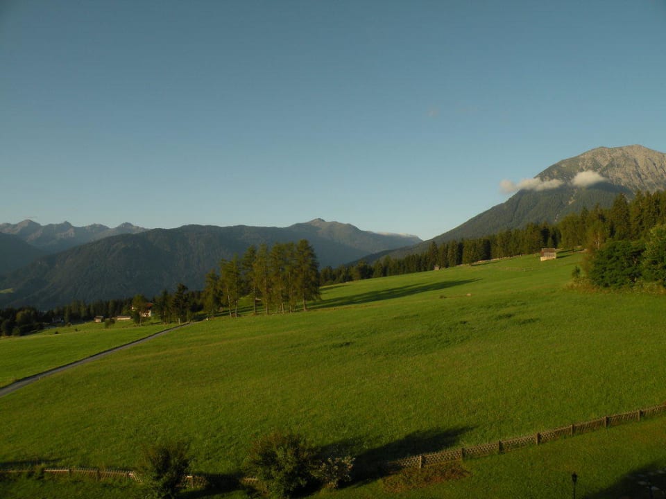 Ausblick vom Balkon Hotel Belmont