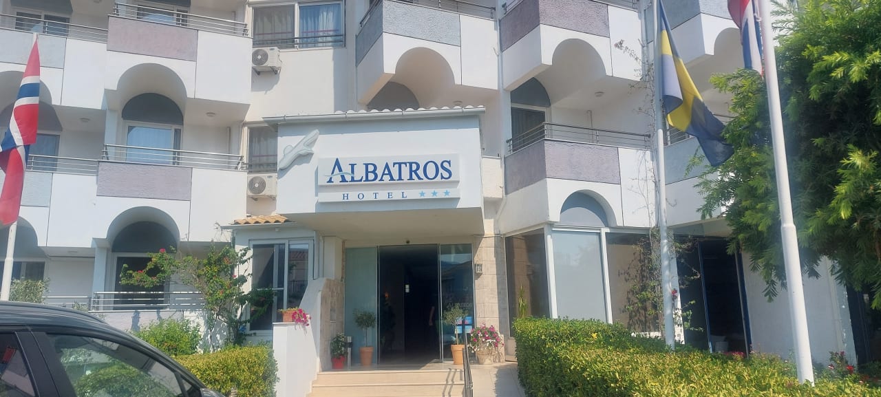 Außenansicht Hotel Albatros