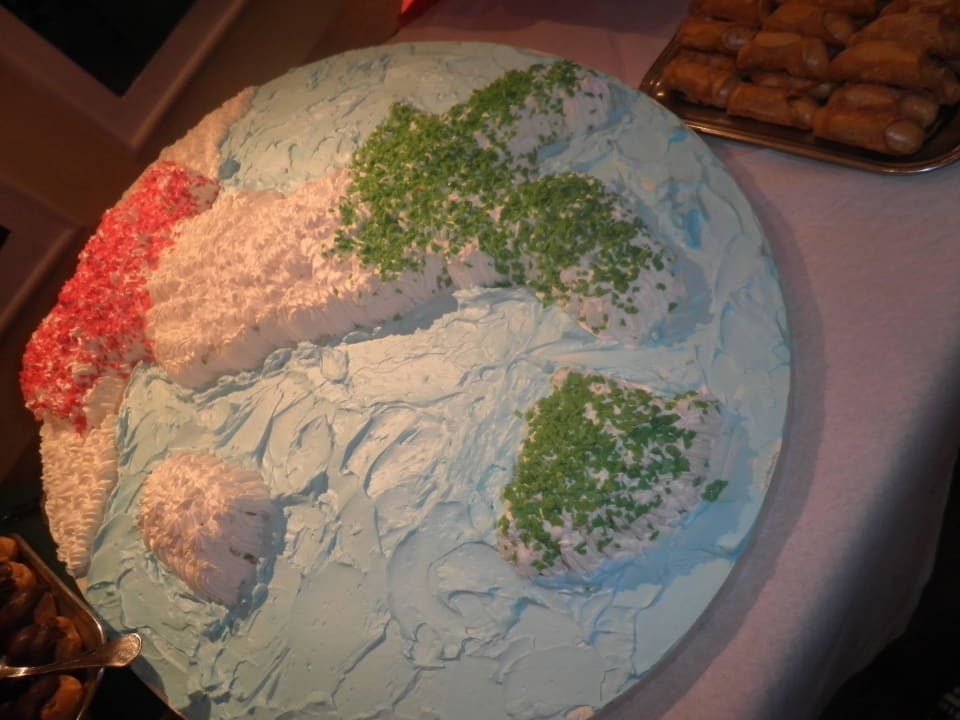 Italien als Torte Aldiana Club Rocca Nettuno Calabria