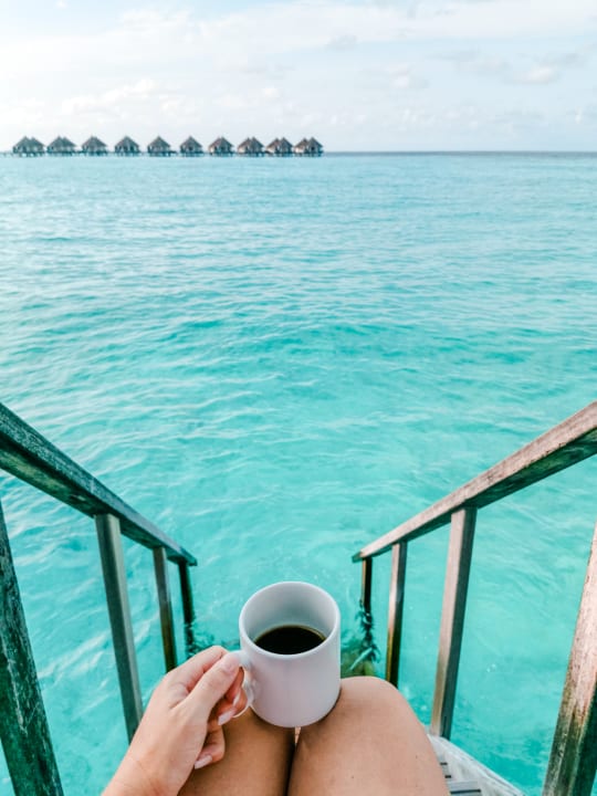 Ausblick Angaga Island Resort