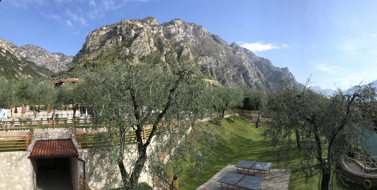 Gartenanlage Hotel Caravel