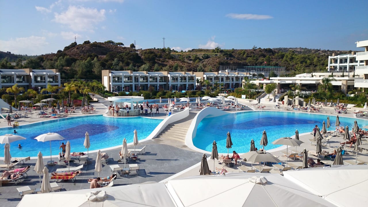 Blick von oben Princess Andriana Resort & Spa