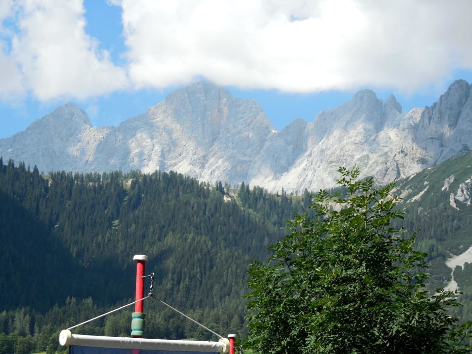 Ausblick Terrasse Peter Rosegger Gasthof Peter Rosegger