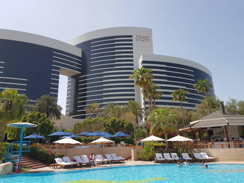 Blick zum Hotel Grand Hyatt Dubai