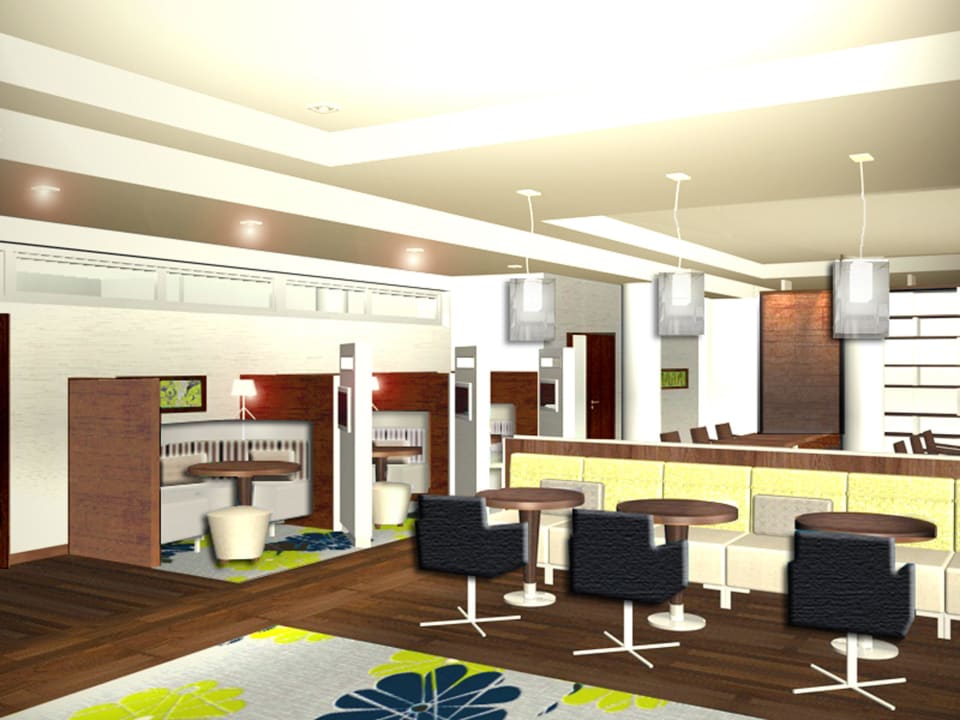 Open Lobby Konzept Hotel Courtyard by Marriott Cologne