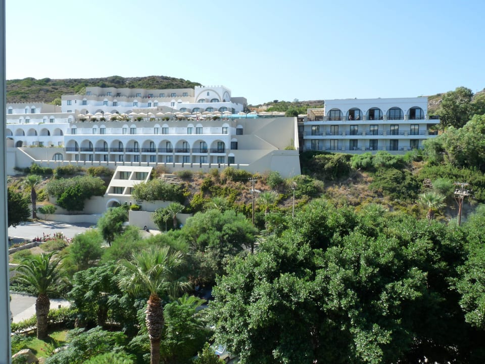Ausblick vom Balkon Hotel Calypso Beach