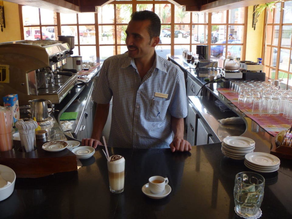 Cafe Bar in der Lobby Pickalbatros Aqua Park Resort - Hurghada