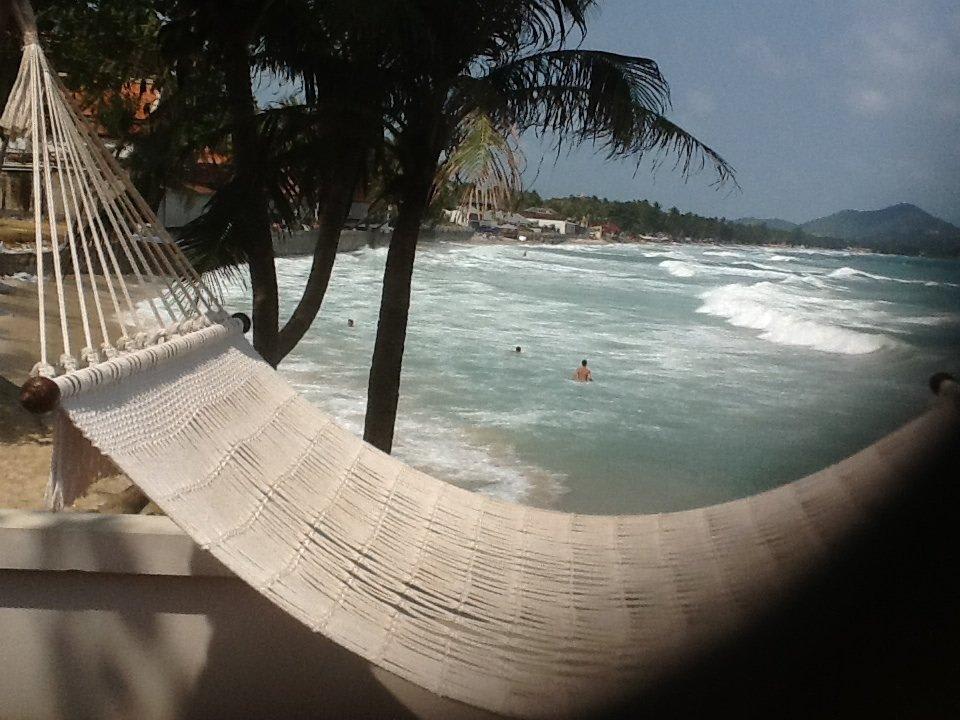 Blick vom Pool Bhundhari Chaweng Beach Resort