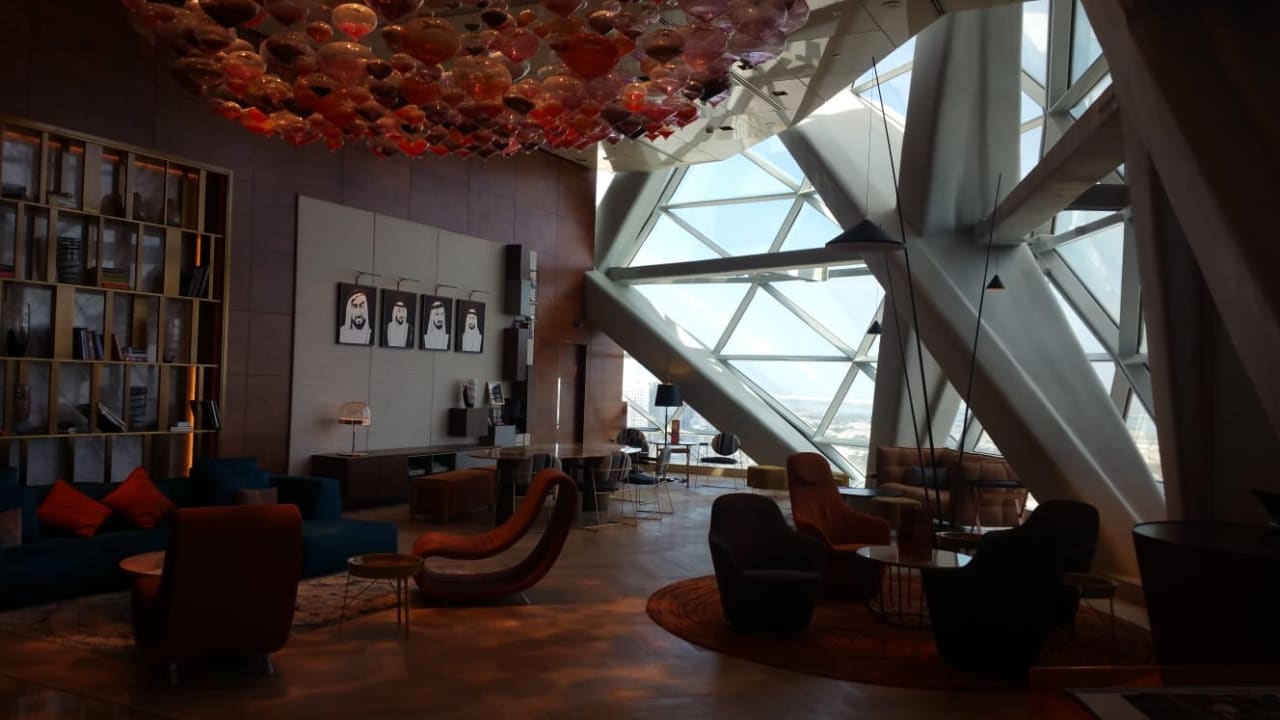 Lobby Andaz Capital Gate Abu Dhabi - a concept by Hyatt