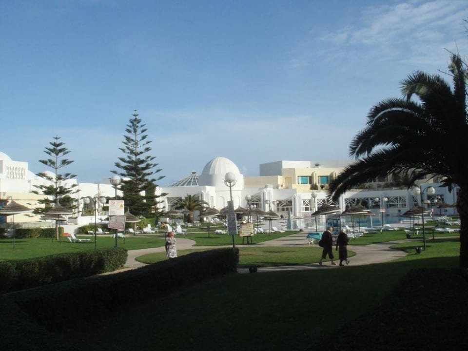 Gartenanlage  Hotel Tej Marhaba