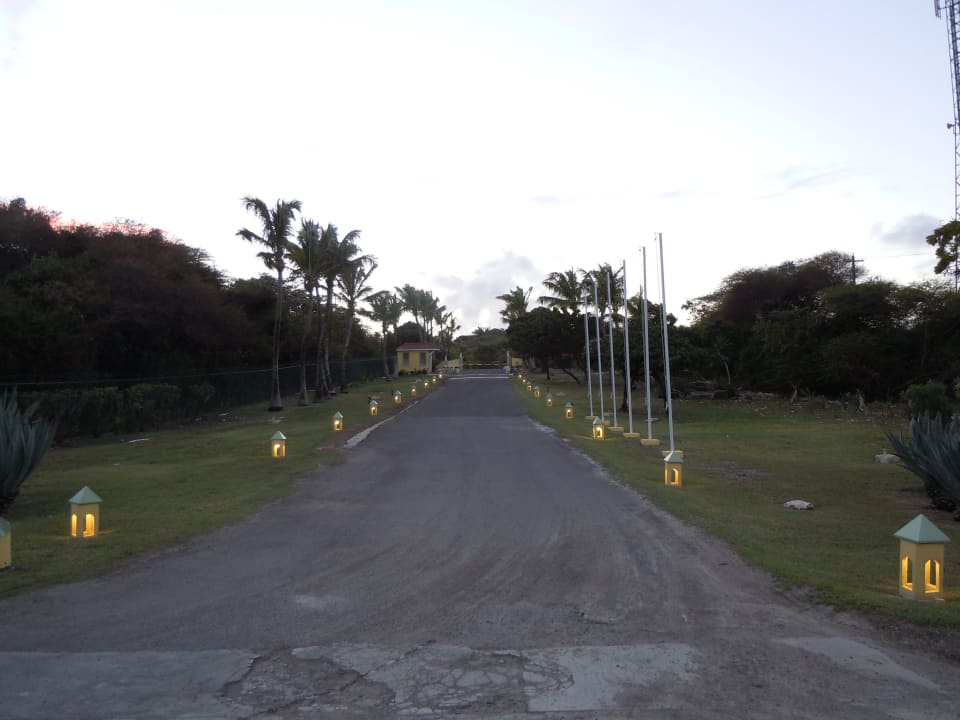 Auffahrt Hotel Pineapple Beach Club