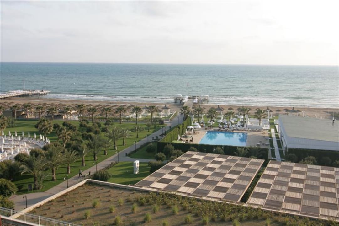 Meerblick vom Balkon Voyage Belek Golf & Spa