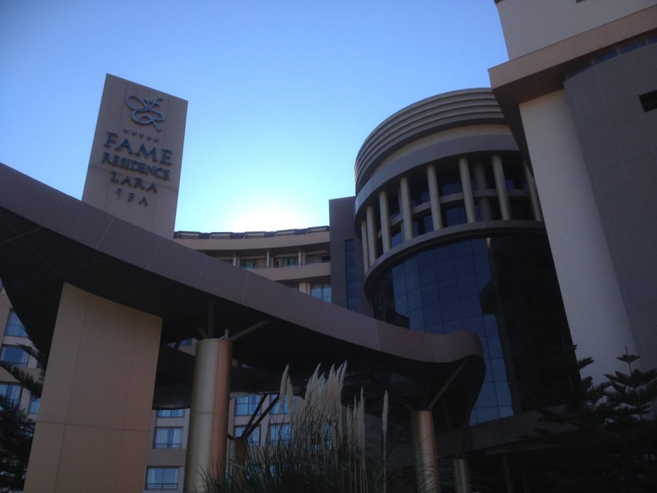 Eingangsbereich Fame Residence Lara & Spa