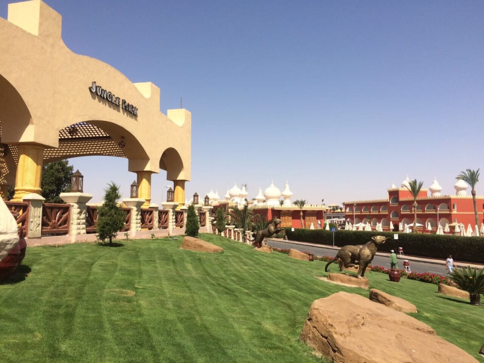 Außenansicht Pickalbatros Jungle Aqua Park Resort - Neverland Hurghada