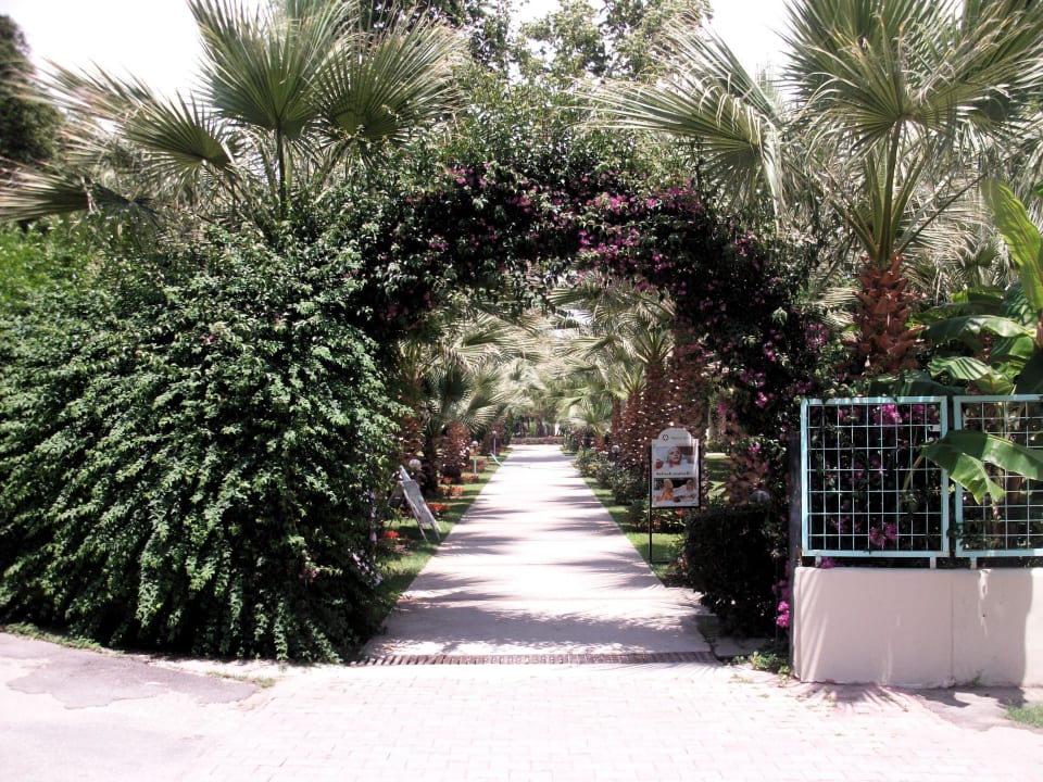 Eingang zur Park Blick Club Tuana Fethiye