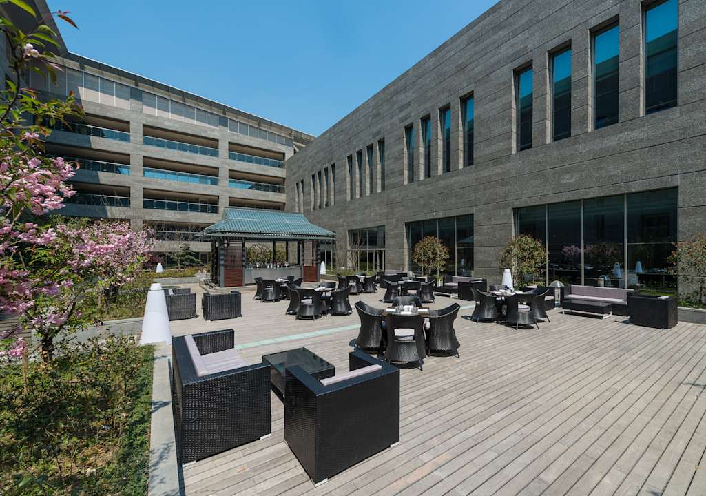 Gartenanlage Novotel Suzhou Sip