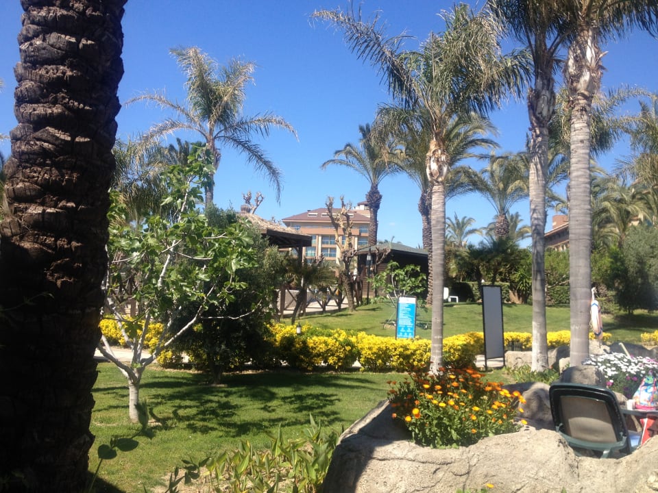 Gartenanlage Sunis Kumköy Beach Resort Hotel & Spa