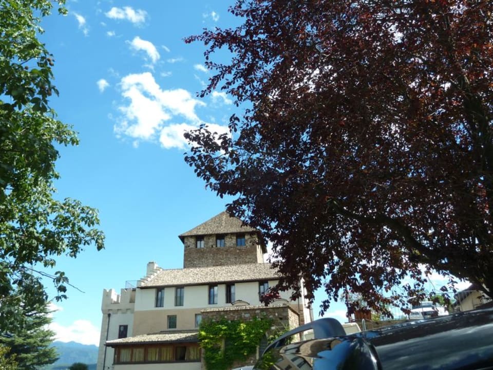 Außenansicht Schloss Hotel Korb