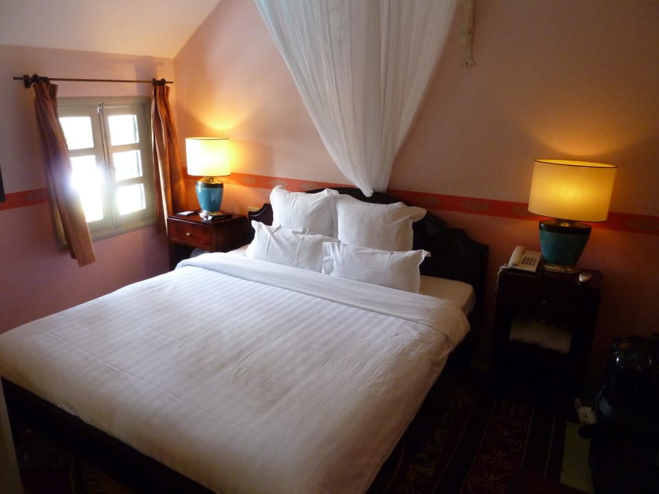 Schlafzimmer mit Kingsizebett Villa Maly